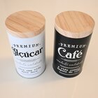 Lata Para Açucar De Metal Dolcci 1500ml Branca - Mai Home Bra