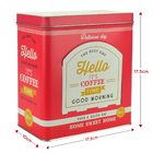 Lata Porta Cápsulas De Café Vermelha Nespresso Dolce Gusto