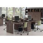 Lateral De Mesa Plataforma Office Carvalho 90cm