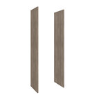 Lateral Para Geladeira Cor Malbec Peternella Móveis