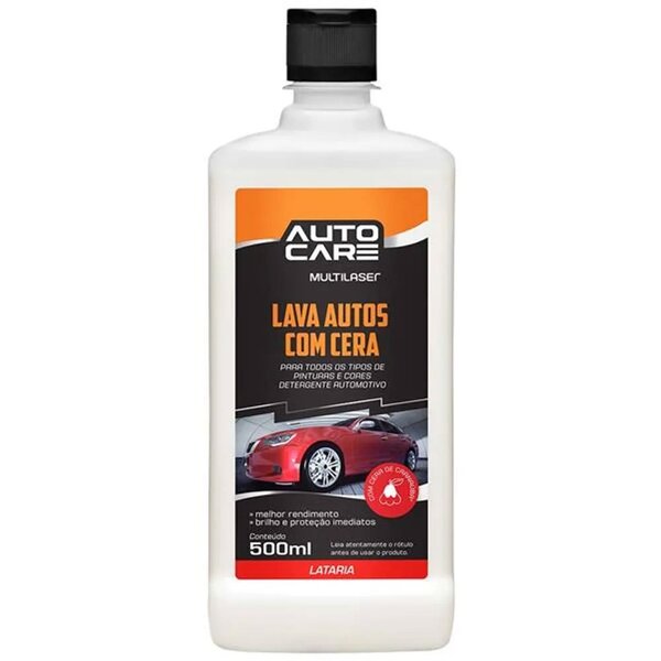 Lava Autos Com Cera Autocare 500ml Multilaser - Au451
