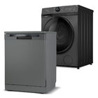 Lava E Seca 10,5kg Midea Healthguard Titanium Conectada Mf200