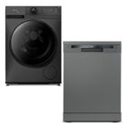 Lava E Seca 10,5kg Midea Healthguard Titanium Conectada Mf200