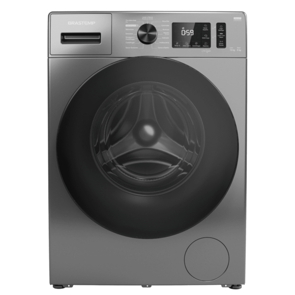 Lava E Seca Brastemp 10kg/6kg Titanium Com Smart Sensor  Lava