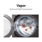 Lava E Seca Lg 13kg Smart Em Aço Escovado Com Inteligência Ar