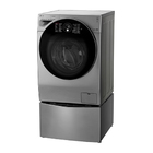 Lava e Seca LG TwinWash Lunar Aço Escovado 11Kg 220v + Lavado
