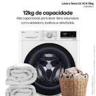 Lava E Seca Lg Vc4 Smart Com Inteligência Artificial 12kg Bra