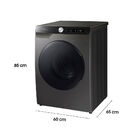 Lava E Seca Samsung 11kg Wd11t Com Ecobubble Wd11t504dbx Wifi