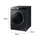 Lava E Seca Samsung Qdrive 14kg Black Inox 220v Wd14tp34dsbfaz