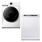 Lava E Seca midea healthguard Conectada 10,5kg branca Mf200d1