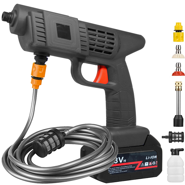 Lava Jato Embralumi Profissional Pressão S/ Fio Recarregável