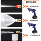 Lava Jato Profissional De Alta Pressão Sem Fio Recarregável