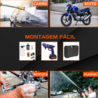 Lava Jato Profissional De Alta Pressão Sem Fio Recarregável