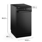 Lava-louça Electrolux 10 Serviços Preta Com Programa Lava E S