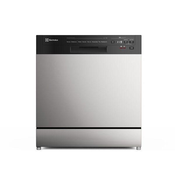 Lava-louça Electrolux 8 Serviços Inox Com Programa Lava E Sec