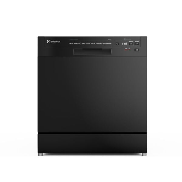 Lava-louça Electrolux 8 Serviços Preta Com Programa Lava E Se
