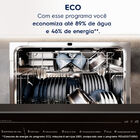 Lava-louça Electrolux 8 Serviços Preta Com Programa Lava E Se