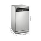 Lava-Louças 10 Serviços Inox com Função Higienizar Compras 127V (110V) LL10X Electrolux