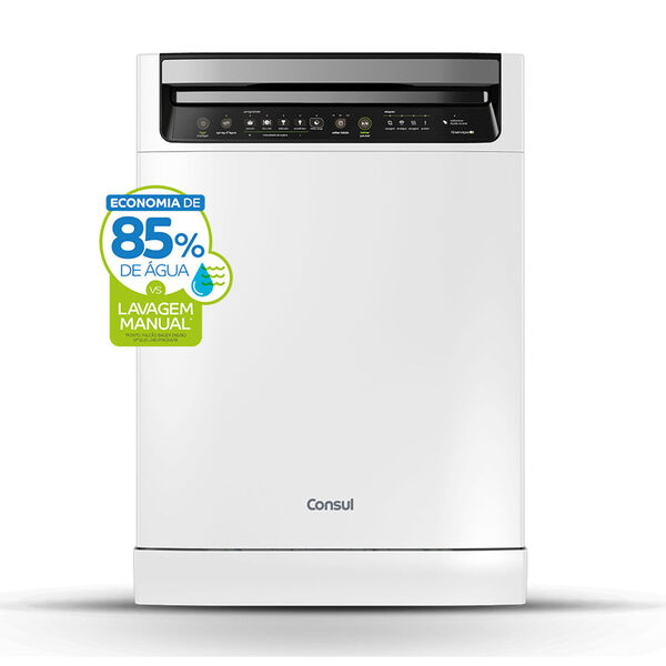 Lava Louças 12 Serviços Consul Branca Com Ciclo Econômico - C