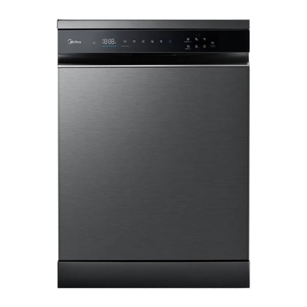 Lava Louças 14 Serviços Black Inox Smarthome Midea Mdwef1433g