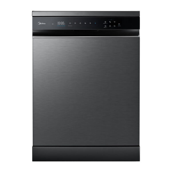 Lava Louças 14 Serviços Black Inox Smarthome Midea Mdwef1433g