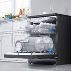 Lava Louças 14 Serviços Black Inox Smarthome Midea Mdwef1433g