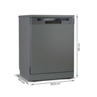 Lava-Louças 14 Serviços Cinza 220V DWA14S2 Midea