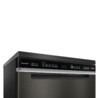 Lava Louças 15 Serviços Black Inox 220V Eclipse Collection BLF62APBNA Brastemp