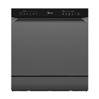 Lava-Louças 8 Serviços Cinza Touch 127V (110V) MDWTF08S1 Midea