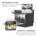 Lava-Louças 8 Serviços Cinza Touch 127V (110V) MDWTF08S1 Midea