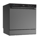 Lava-Louças 8 Serviços Cinza Touch 127V (110V) MDWTF08S1 Midea