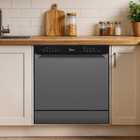 Lava-Louças 8 Serviços Cinza Touch 127V (110V) MDWTF08S1 Midea