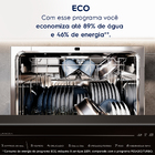 Lava-Louças 8 Serviços Inox Lava e Seca 127V (110V) LS08E Electrolux