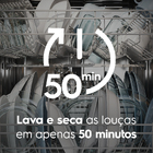 Lava-Louças 8 Serviços Inox Lava e Seca 127V (110V) LS08E Electrolux