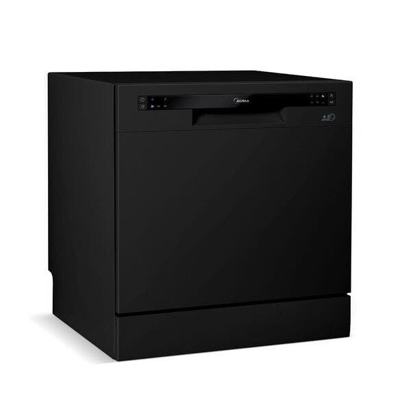 Lava Louças 8 Serviços Preta Midea Dwa08p2 - 220v | Leroy Merlin