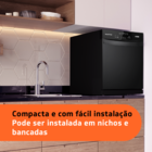 Lava Louças Brastemp 8 Serviços Preta 127V (110V) BLF08AE