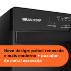 Lava Louças Brastemp 8 Serviços Preta 127V (110V) BLF08AE