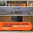 Lava Louças Brastemp 8 Serviços Preta - Blf08ae 110v