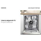 Lava-louças Samsung 14 Serviços Limpeza Silenciosa Prata Dw60