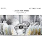 Lava-louças Samsung 14 Serviços Limpeza Silenciosa Prata Dw60