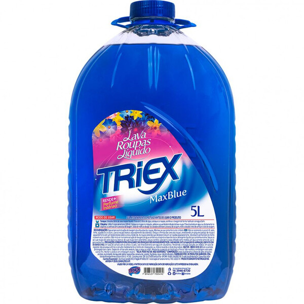 Lava Roupa Liquido Max Blue 5l Triex