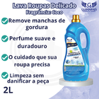 Lava Roupas Flores Da Serra 2l - Guimarães