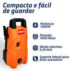 Lavadora Alta Pressão Intech Califórnia 1450lbs Com Shampooze