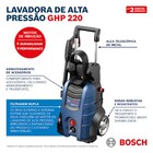 Lavadora de Alta Pressão GHP 220 2100W 220V Bosch
