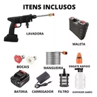 Lavadora De Alta Pressão Portátil Recarregável Para Carros E