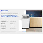 Lavadora De Roupas Intuitive+ Panasonic 19kg Branca Com 10 Pr