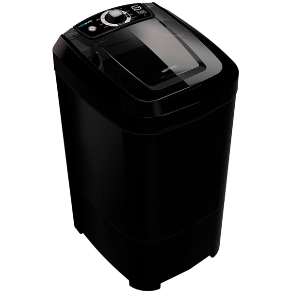 Lavadora De Roupas Newmaq 12kg Com Agitador Gigante Black Oni