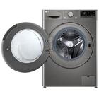 Lavadora E Secadora Lg Vc4 Ia 12kg Inox Look Cv5012pc4a 220v