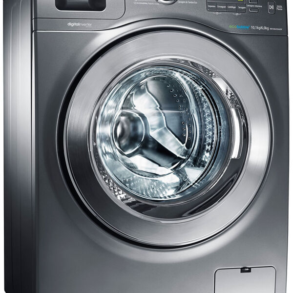 lavadora e secadora samsung 10 kg prata 110v wd106uhsagd az