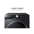 Lavadora E Secadora Samsung Qdrive 14kg Black Inox 127v Wd14t